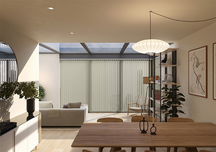 Roma, Mushroom - Vertical Blind - Image 8